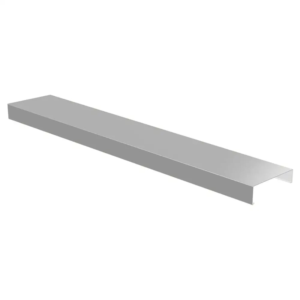 Aluminium Sloping Wall Copings 3m Length Alumasc Skyline - Metallic Silver(9006m)