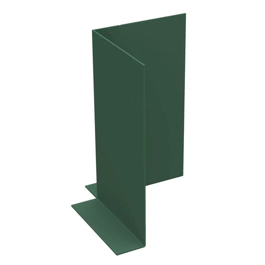 Aluminium Fascia Boards SF1 90 Degree Internal Corner Alumasc Skyline - Moss Green (6005m)