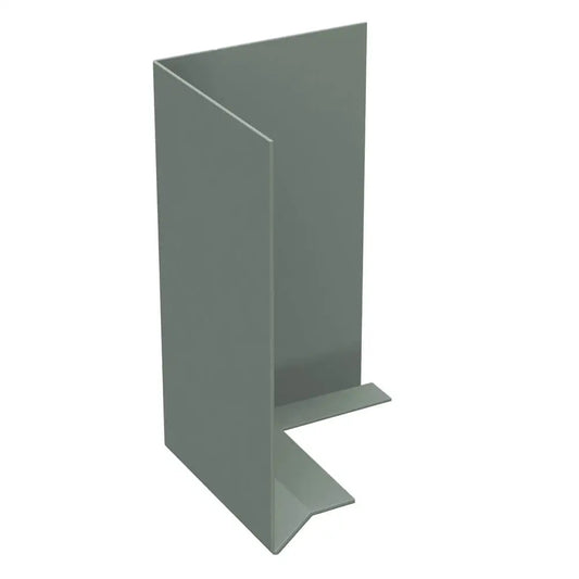 Aluminium Fascia Boards SF2 90 Degree External Corner Alumasc Skyline - Mouse Grey (7005m)