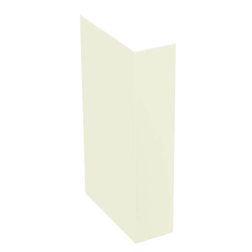 Aluminium Fascia Boards SAFE-02 Stop End Alumasc Skyline - Pearl White (1013m)