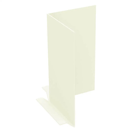 Aluminium Fascia Boards SF2 90 Degree Internal Corner Alumasc Skyline - Pearl White (1013m)