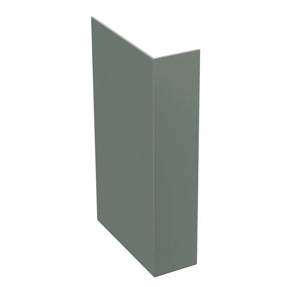 Aluminium Fascia Boards SF2 Stop End Alumasc Skyline - Mouse Grey (7005m)