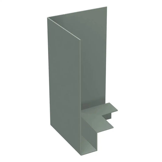 Aluminium Fascia Boards SF3 90 Degree External Corner Alumasc Skyline - Mouse Grey (7005m)