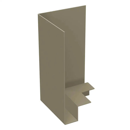 Aluminium Fascia Boards SF3 90 Degree External Corner Alumasc Skyline - Beige Grey (7006m)