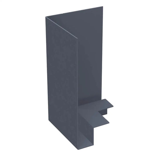 Aluminium Fascia Boards SF3 90 Degree External Corner Alumasc Skyline - Slate Grey (7015m)