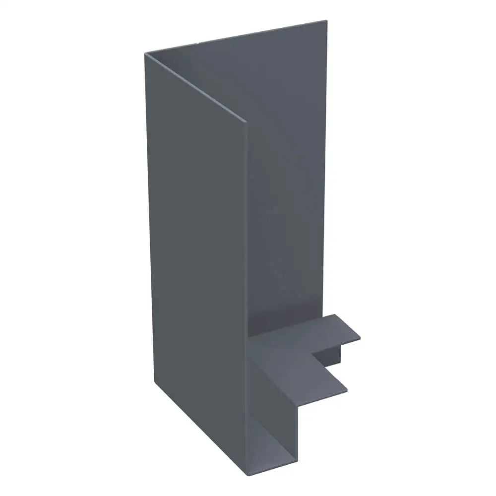 Aluminium Fascia Boards SF3 90 Degree External Corner Alumasc Skyline - Graphite Grey (7024m)