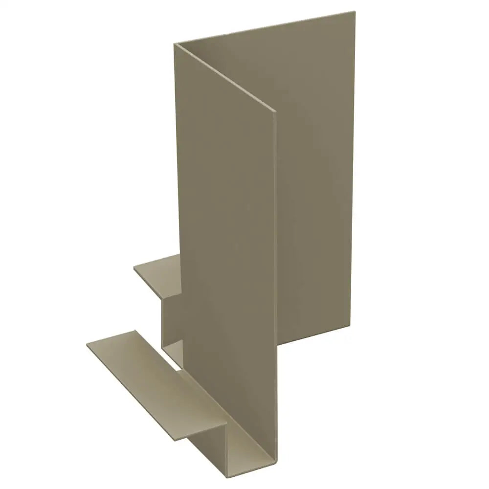 Aluminium Fascia Boards SF3 90 Degree Internal Corner Alumasc Skyline - Beige Grey (7006m)