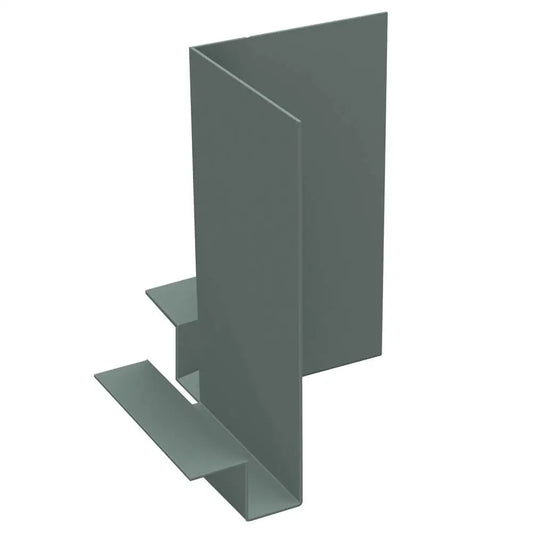 Aluminium Fascia Boards SF3 90 Degree Internal Corner Alumasc Skyline - Basalt Grey (7012m)