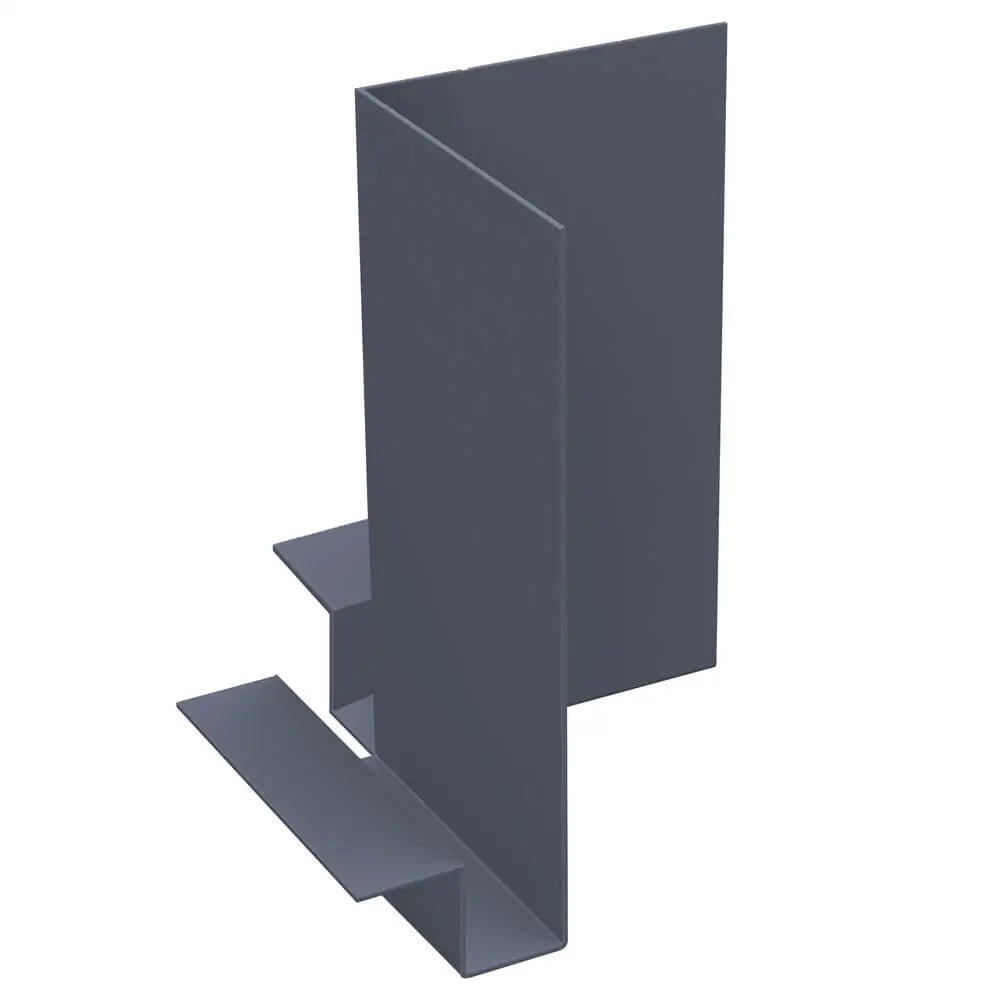 Aluminium Fascia Boards SF3 90 Degree Internal Corner Alumasc Skyline - Mouse Grey (7005m)