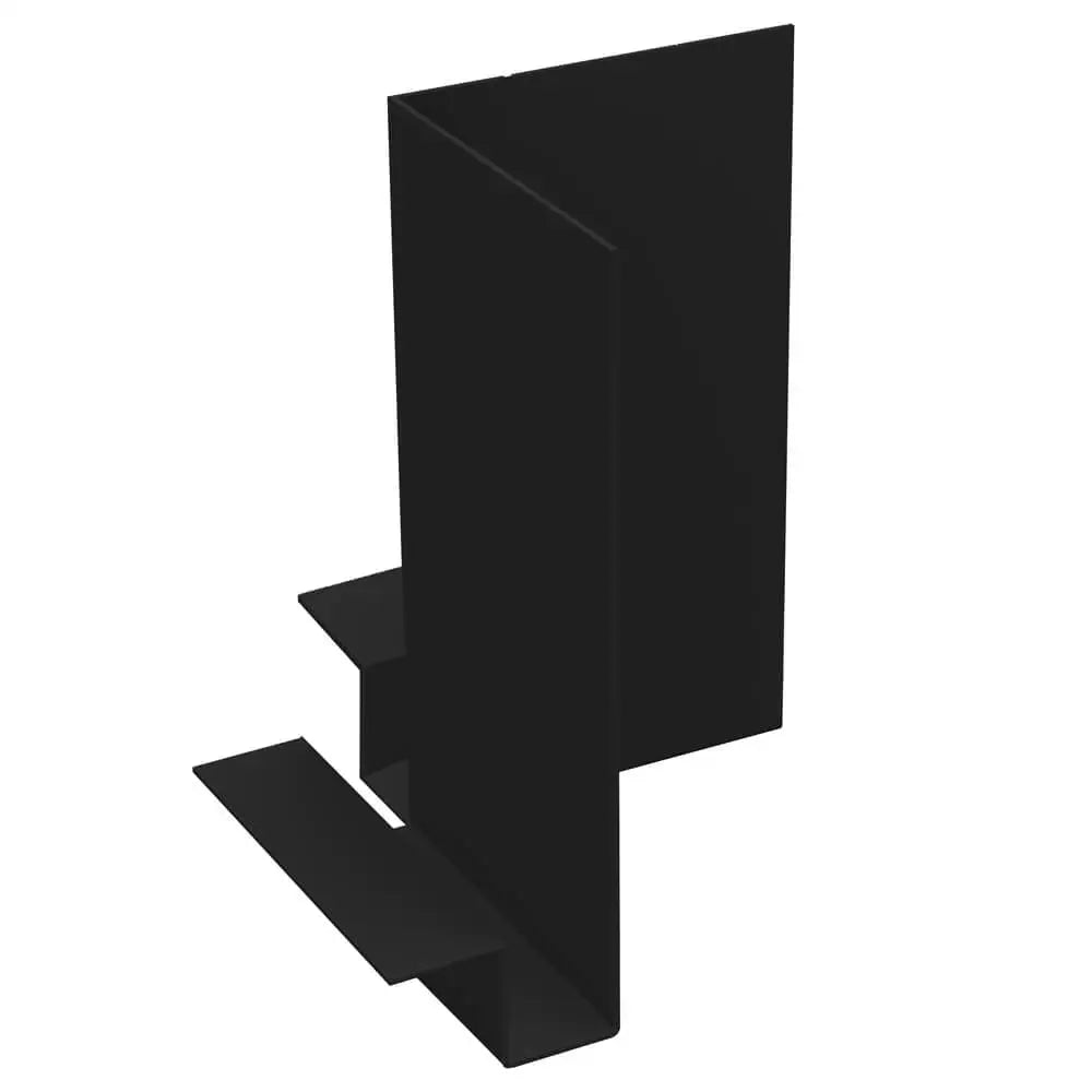 Aluminium Fascia Boards SF3 90 Degree Internal Corner Alumasc Skyline - Black (9017m)