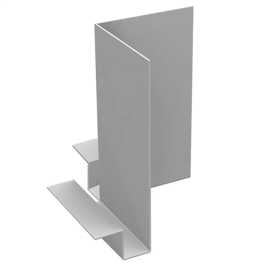 Aluminium Fascia Boards SF3 90 Degree Internal Corner Alumasc Skyline - Mill (Unfinished)