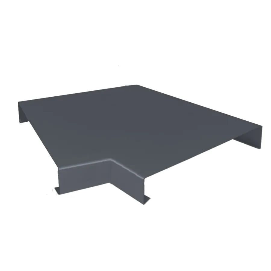 Aluminium Wall Copings 135 Degree Angle Alumasc Skyline - Graphite Grey(7024m)