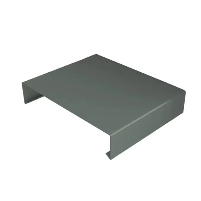 Aluminium Wall Copings Stop End Alumasc Skyline - Mouse Grey (7005m)