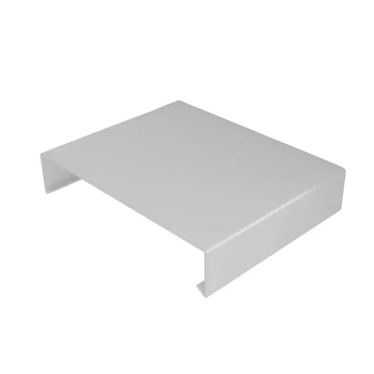 Aluminium Wall Copings Stop End Alumasc Skyline - Agate Grey (7038m)