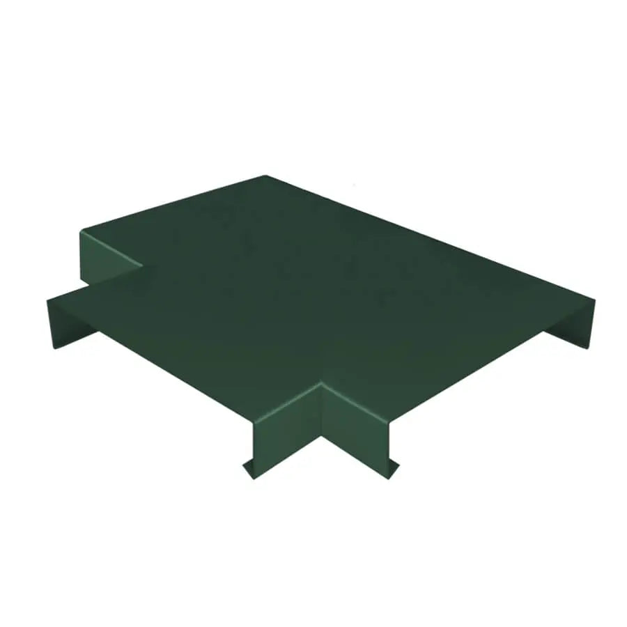 Aluminium Wall Copings Tee Junction Alumasc Skyline - Moss Green (6005m)