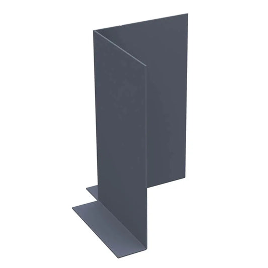 Aluminium Fascia Boards SF1 90 Degree Internal Corner Alumasc Skyline - Slate Grey (7015m)