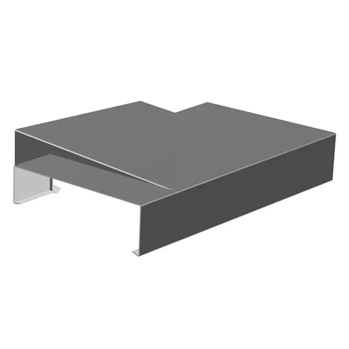 Aluminium Sloping Wall Copings Tee Junctions Alumasc Skyline - Mill (U ...