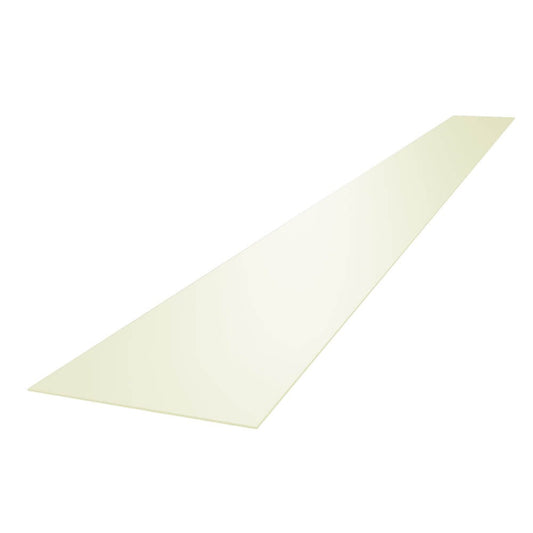 Aluminium Soffit Boards Flat 3m Length Alumasc Skyline - Pearl White (1013m)