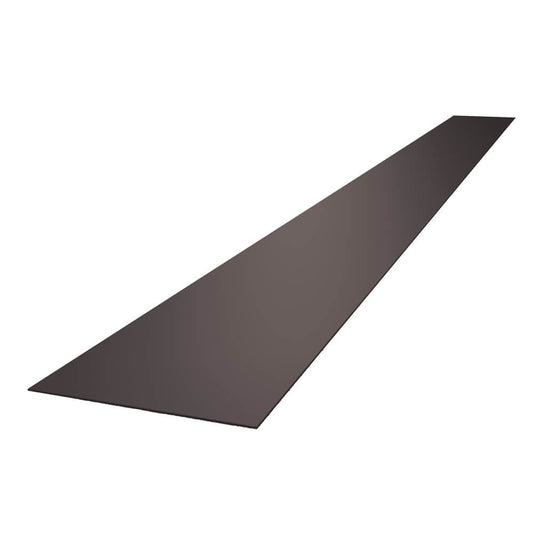 Aluminium Soffit Boards Flat 3m Length Alumasc Skyline - Grey Brown (8019m)