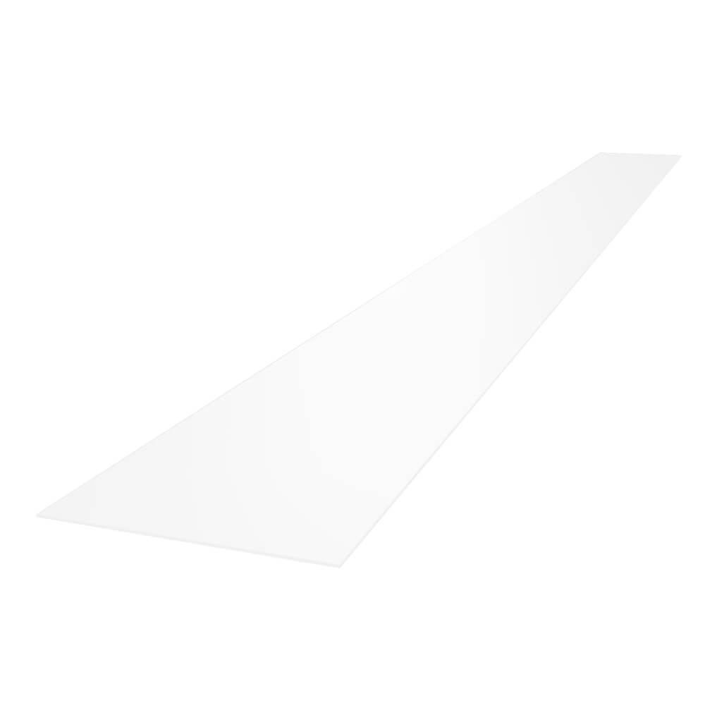 Aluminium Soffit Boards Flat 3m Length Alumasc Skyline - White (9016m)