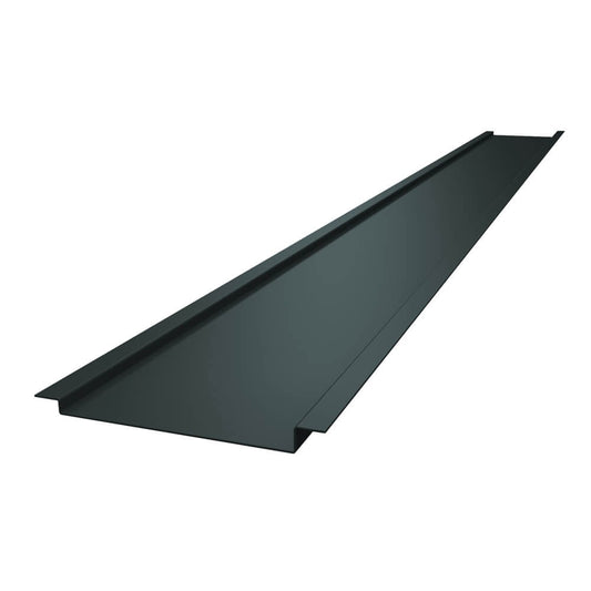 Aluminium Soffit Boards Profiled 3m Length Alumasc Skyline - Anthracite Grey (7016m)