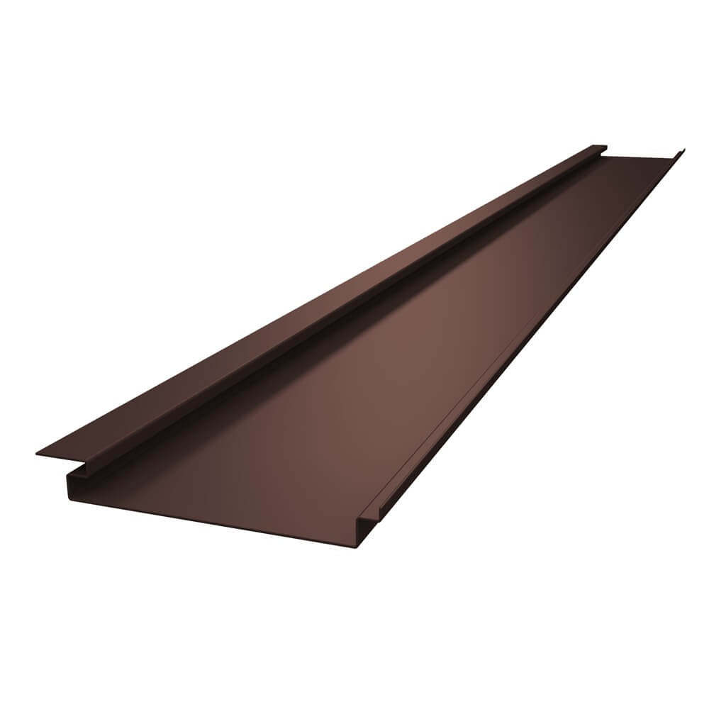 Aluminium Wall Cladding 3m Length Alumasc Skyline - Chocolate Brown (8017m)