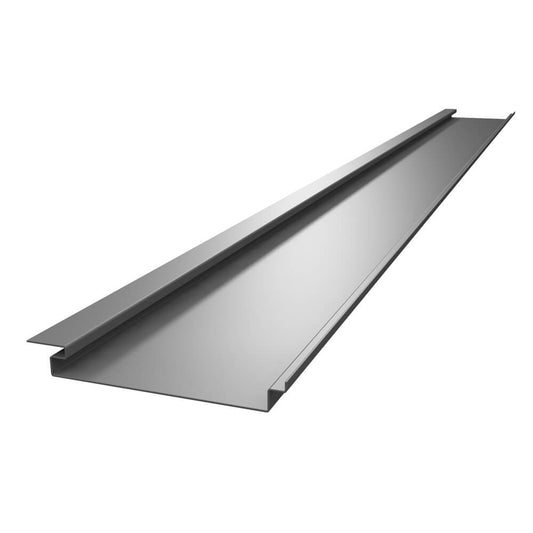 Aluminium Soffit Boards Profiled 3m Length Alumasc Skyline - Mill (Unfinished)