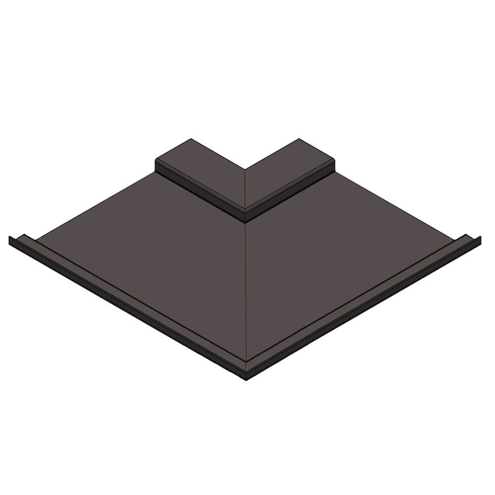 Aluminium Wall Cladding 90 Degree External Corner Alumasc Skyline - Gr ...