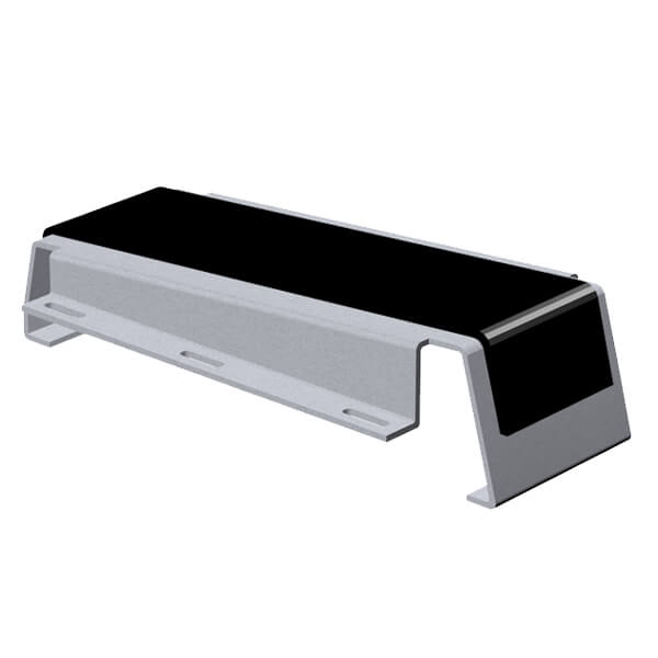 Aluminium Sloping Wall Copings Additional Fixing Strap Alumasc Skyline ...