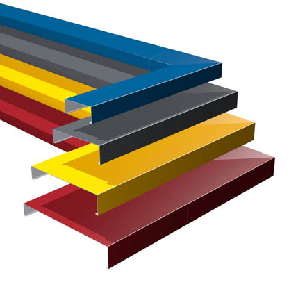 Aluminium Sloping Wall Copings Additional Fixing Strap Alumasc Skyline