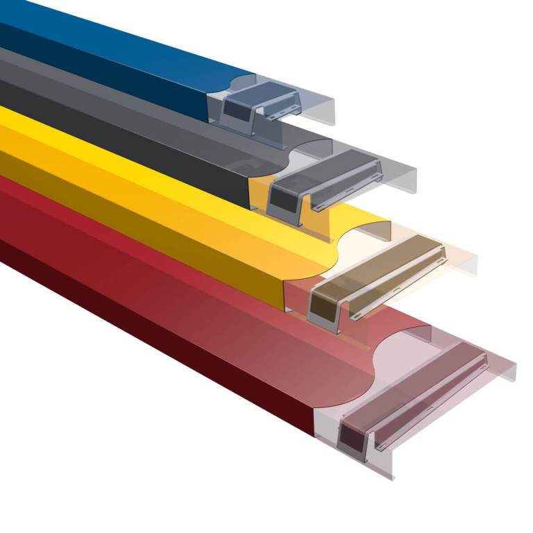 Aluminium Sloping Wall Copings Additional Fixing Strap Alumasc Skyline ...