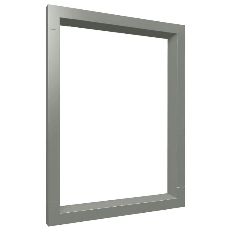 Aluminium Window Surrounds 1200×1700 Rectangular Kit Alumasc Skyline - Slimline