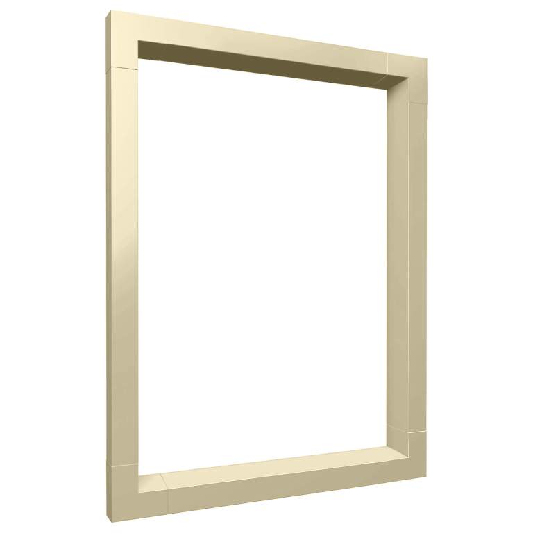 Aluminium Window Surrounds 1200×1700 Rectangular Kit Alumasc Skyline - Slimline